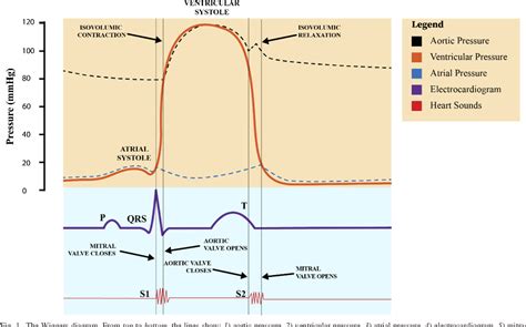 Figure 1 From The Wright Table Of The Cardiac Cycle A Stand Alone