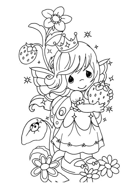 Coloriage Detailed Coloring Pages Fairy Coloring Pages Princess