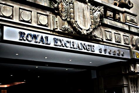 The Royal Exchange Shopping Arcade Manchester The Very Po Flickr