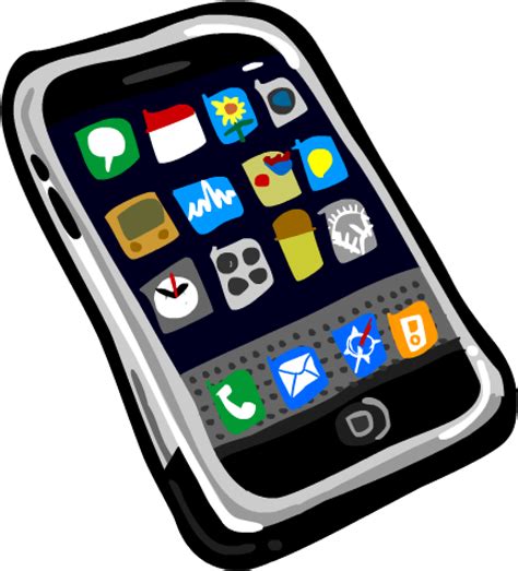 Cell Phone Clipart Smart Phone Clipart Smartphone Cell Mobile Phone