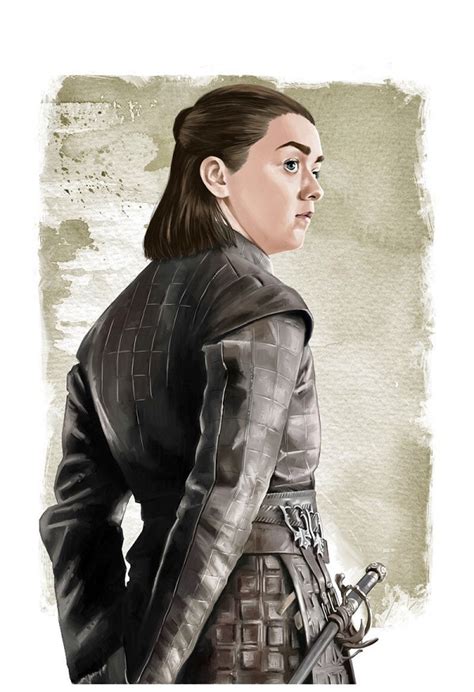 Arya Stark — Tony Santiago Art