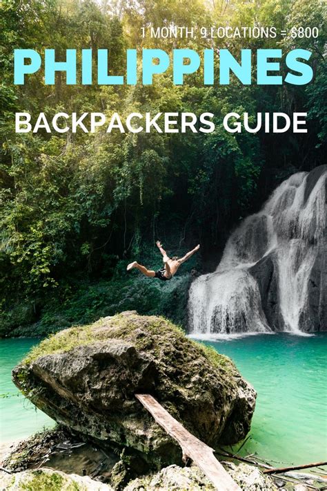 Philippines Backpacking Guide Budget Travel Itinerary Journey Era Backpacking Guide