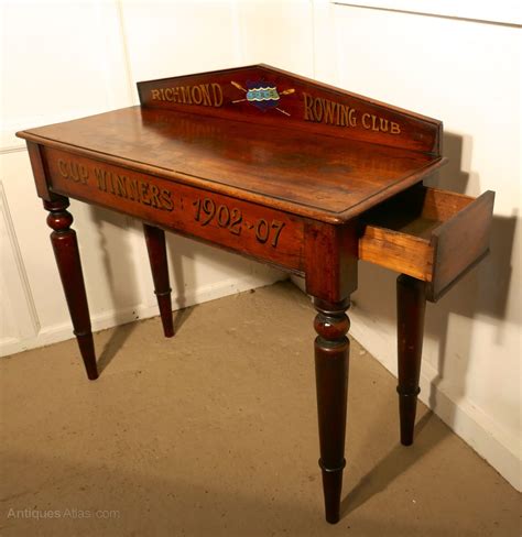 Rowing Club Trophy Table Antiques Atlas