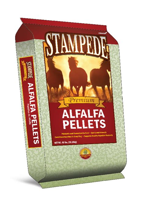 Alfalfa Pellets Stampede Premium Forage Consistently Consistent