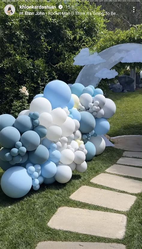 inside khloe kardashian s space themed 1st birthday party for son including slime station ok