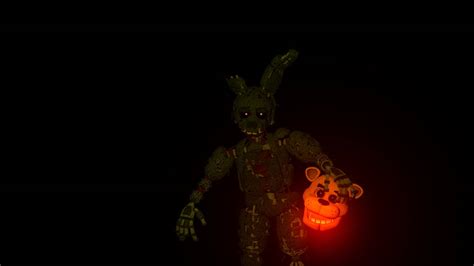 Ignited Springtrap Model By Spring32860 On Deviantart