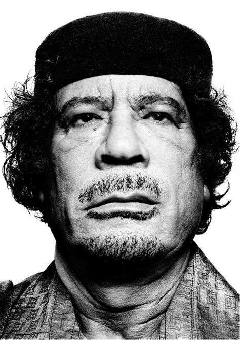 Muammar Gaddafi Shot By Platon Famous Portrait Photographers Famous