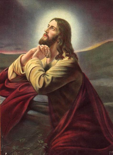 Jesus Christ Praying Wallpapers 01 Turnback To God