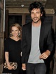 Kylie Minogue changes in to another LBD for dinner date with boyfriend ...