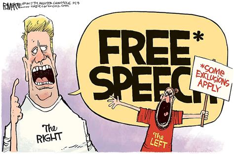 What Free Speech Looks Like To The Left In 2017 Brutally Summed Up