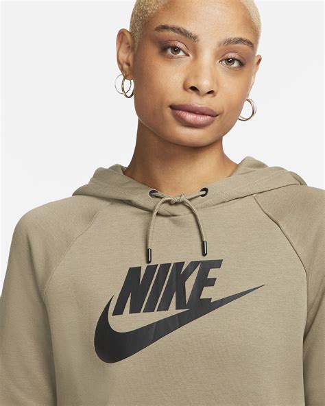 Nike Sportswear Essential Womens Fleece Hoodie Nike Lu