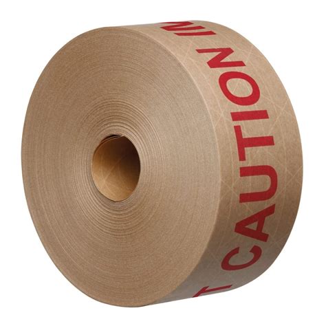 Reinforced Water Activated Gummed Paper Tape 70mm X 152mtr Printed