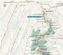 Shenandoah National Park Map Guide - national park