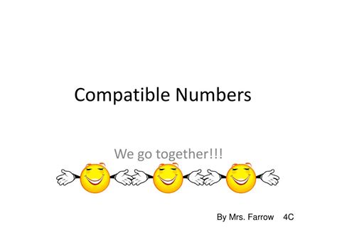 PPT - Compatible Numbers PowerPoint Presentation, free download - ID:658729