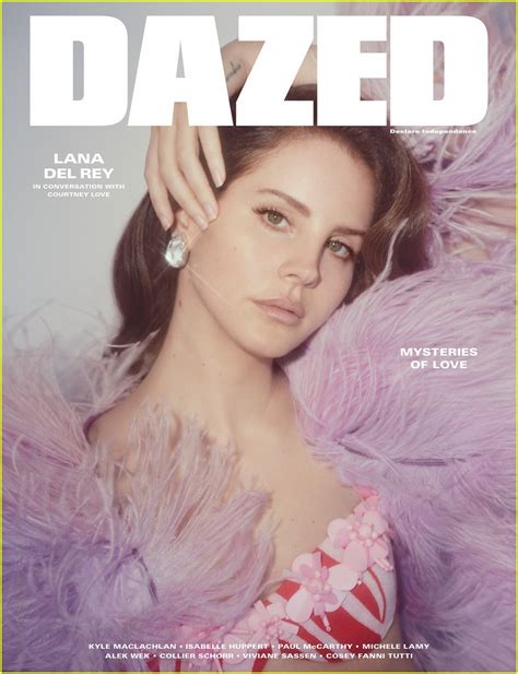 Lana Del Rey Looks Lusty On New Cover Of Dazed Mag Photo 3885427 Lana Del Rey Magazine