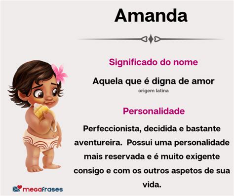 Significado Do Nome Amanda Curiosidades Mensagens