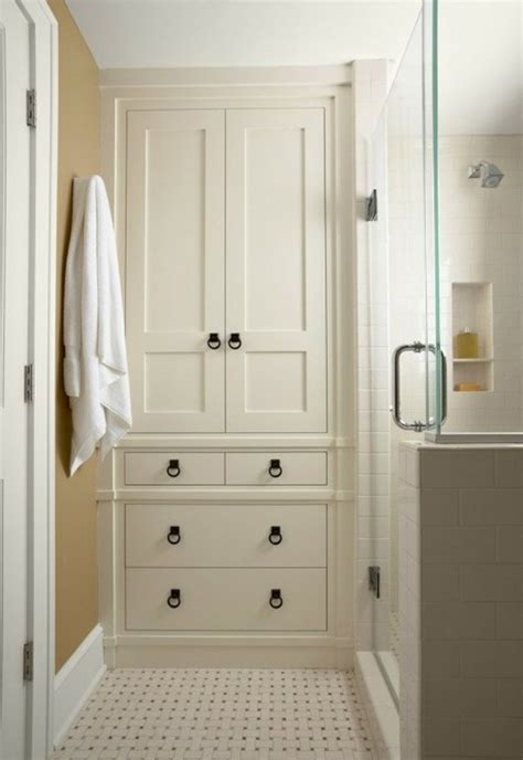 15 Traditional Tall Bathroom Cabinets Design Home Design Lover