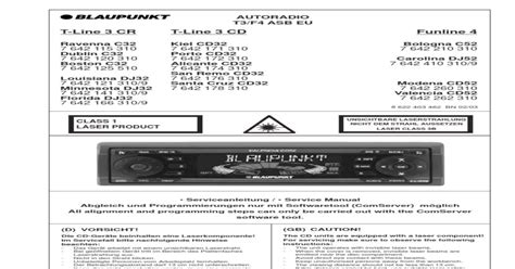 Manual Blaupunkt Car Stereo Wiring Diagram Wiring Digital And Schematic
