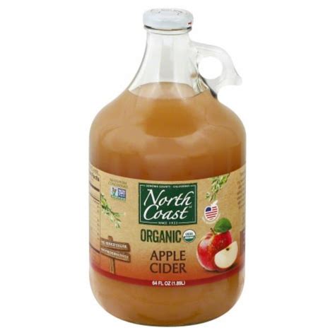 North Coast Organic Apple Cider 64 Fl Oz Kroger