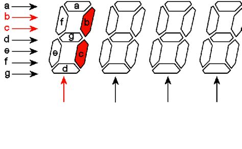 3d 7 Segment Display How To Make 7 Segment Display Part 2 Otosection