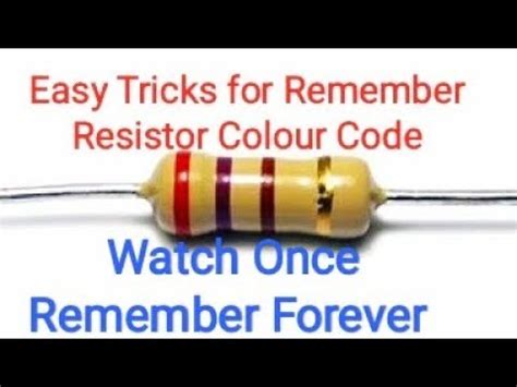 Resistor Color Code Acronym Ithappensheretoo