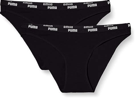 Puma Womens Bikini Style Underwear Pack Of 2 Be Fashion