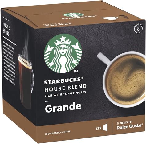 NEU NESCAFÉ Dolce Gusto Starbucks Grande House Blend 12 Kapseln