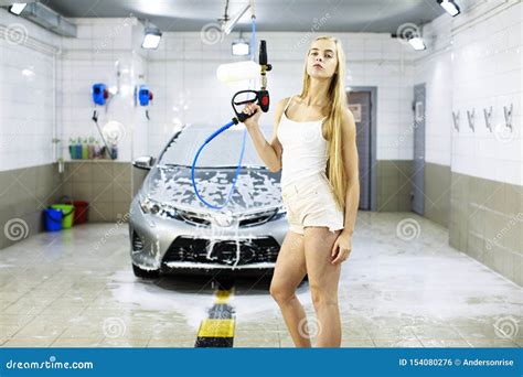 Washing Car With Bucket Car Washing Machine Dedicated Valet Man