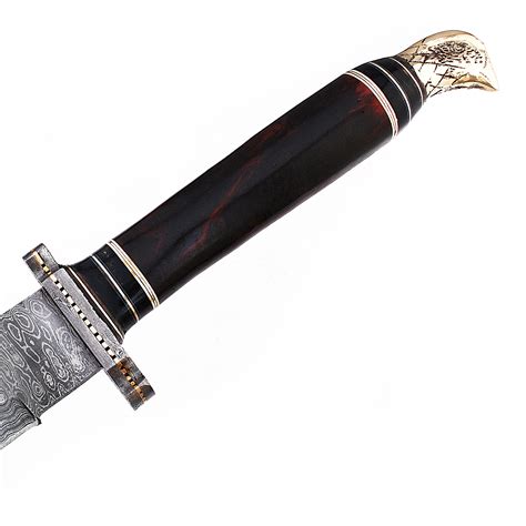 Collectors Edition Damascus Steel Long Sword Black Handle The