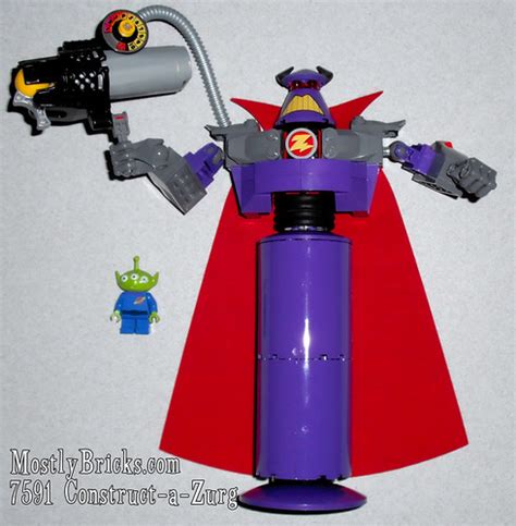 Lego Toy Story 7591 Construct A Zurg Special Edition Review Mostly Bricks