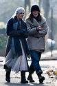 keira knightley walks to a coffee shop with her mother sharman ...