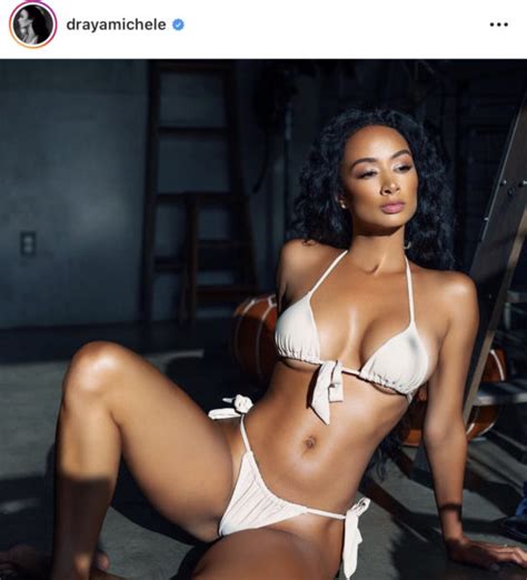 Draya Michele Posts Super Sexy Thong Bikini Photo Reacts To Social