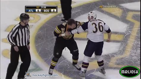 Boston Bruins Fight Compilation Hd 2010 2011 Youtube