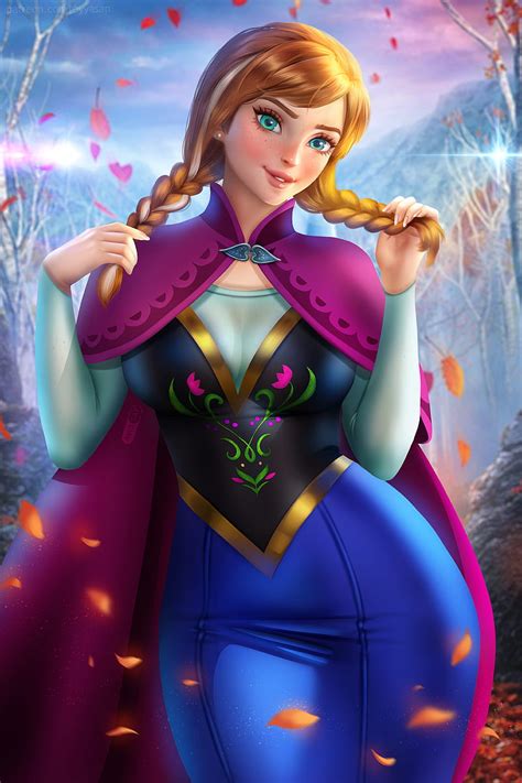 Anna Disney Frozen Disney Movie Disney Princess Art D