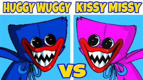Huggy Wuggy Vs Kissy Missy Friday Night Funkin Hard Mod Poppy Playtime