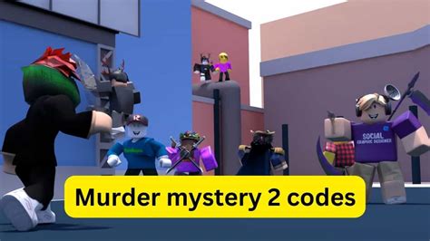 Murder Mystery 2 Codes April 2024 Free Codes