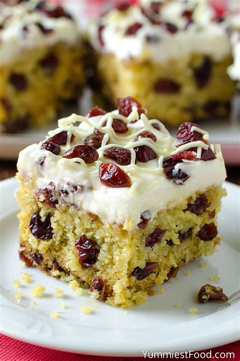Bake until a wooden pick inserted in the cake comes out clean, 60 to 70 minutes. Christmas Cranberry Coffee Cake - Recipe from Yummiest ...