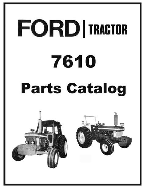 7610 Ford Tractor Parts Diagram