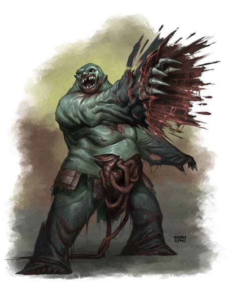 Ogre Zombie by BryanSyme.deviantart.com on @DeviantArt | Fantasy ...