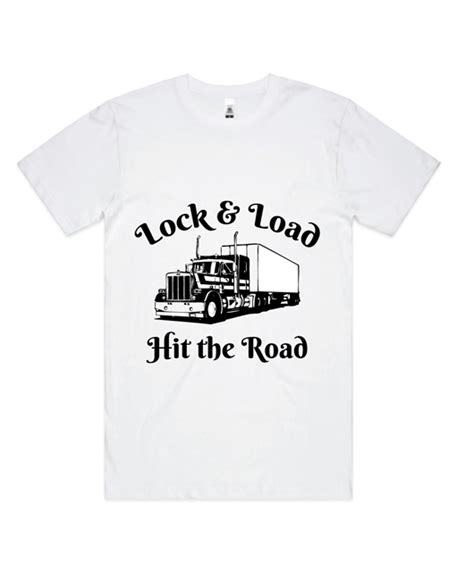 Lock And Load Trucker Tees Mens T Shirt Figtek Custommerch