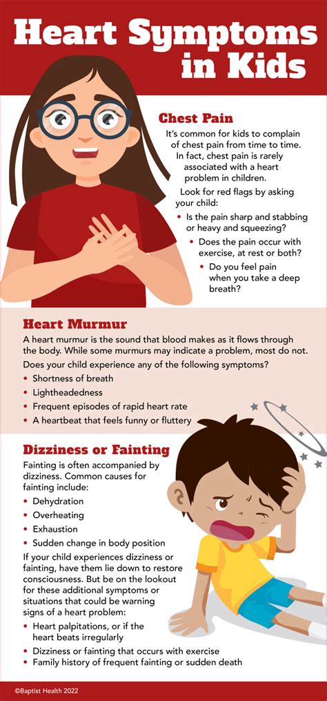 Heart Symptoms In Kids Baptist Health Jacksonville Fl