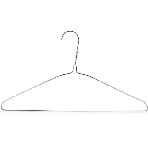 Buy Wideskall 16 Inch Metal Wire Clothing Hangers 13 Gauge Wire 120
