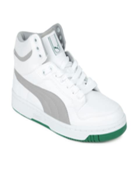 Buy Puma Men White Puma Rebound Casual Shoes Casual Shoes For Men