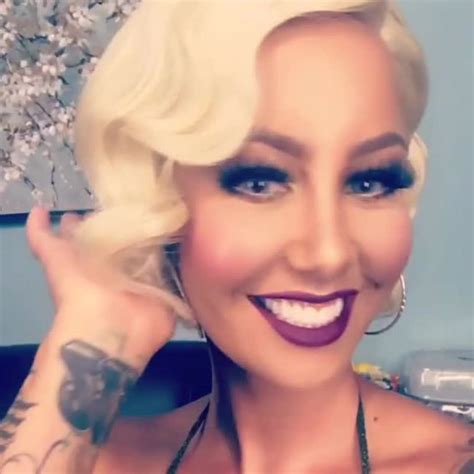 Amber Rose Looks Unrecognisable As She Shows Off Her New Look Ok Magazine