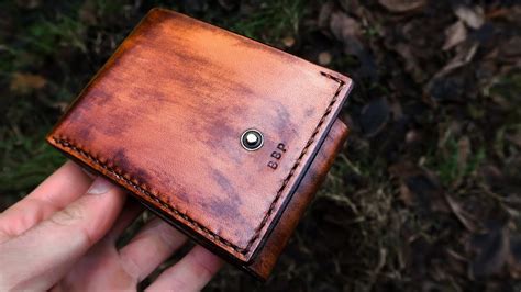 Leather Wallet Easy Diy Youtube