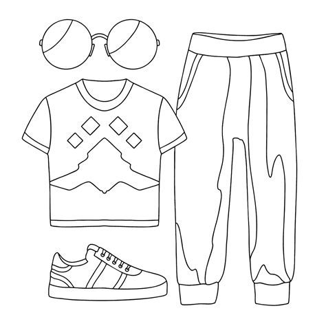 Coloring Pages Clothes