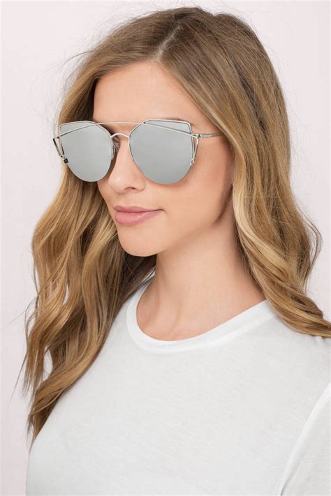 Grey Mirrored Sunglasses Aviators Blue Mirrored Sunglasses 14 Tobi Us