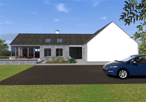 Open Plan Bungalow With Images Modern Bungalow House Modern