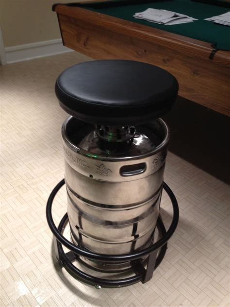 Everyone is instantly impressed with the design and features these stools offer. Polished Beer Keg Bar Stool for sale - Unsorted Ads prior ...