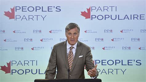 Maxime bernier left the conservative party in 2018 to start the people's party of canada. Maxime Bernier announces the People's Party of Canada ...